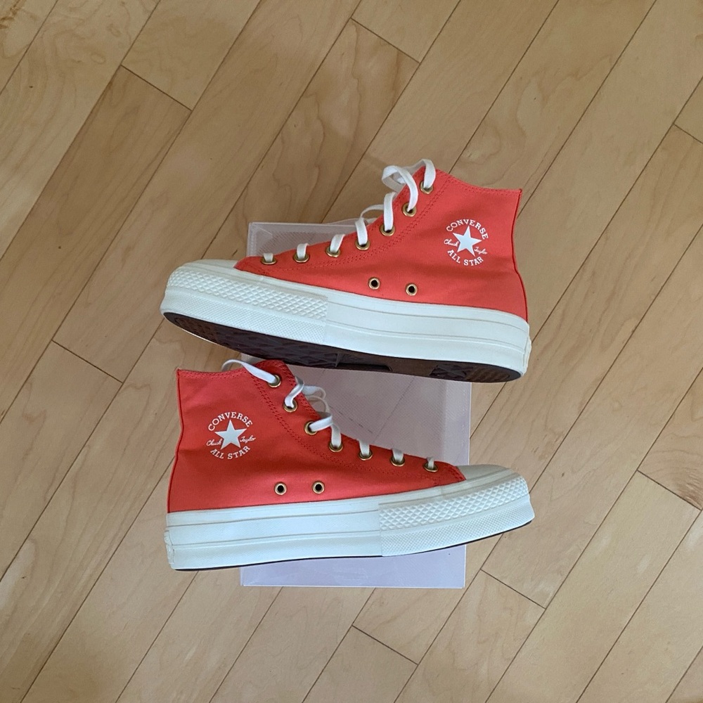 NEW Converse Chuck Taylor All Stars Lift Platform High-Top Watermelon Slushy